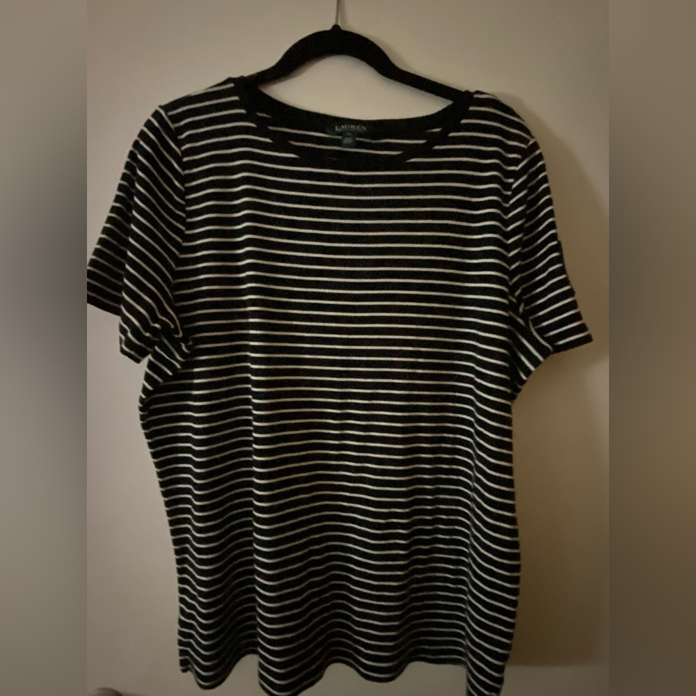 EUC Lauren Ralph Lauren Striped Shirt